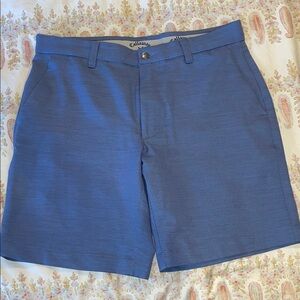 Callaway Men's Slate Blue Flat Front Golf Shorts